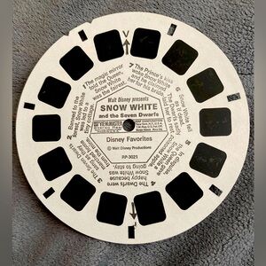 Disney SNOW WHITE View Master reel